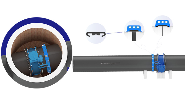 柔性管接頭與閥門(mén)、管道連接—替代伸縮節(jié)